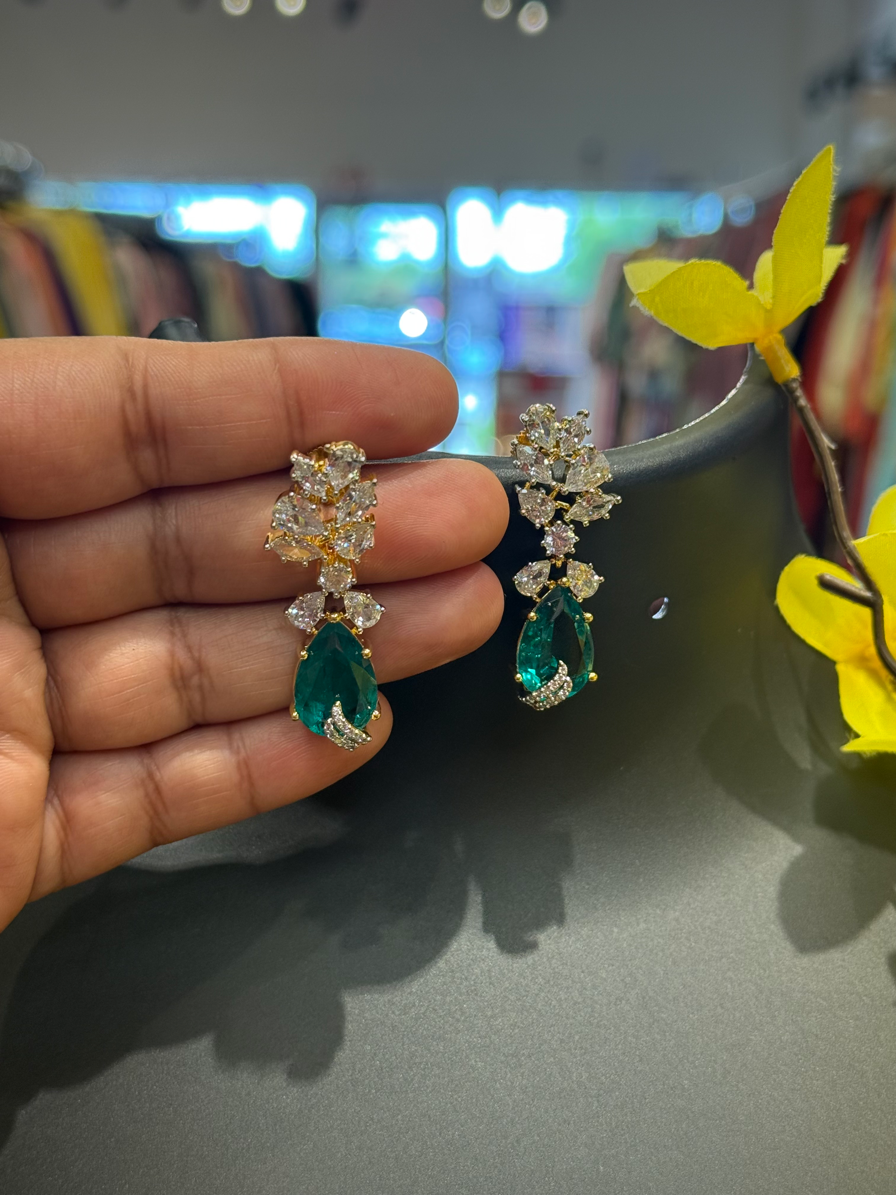 Party Wear CZ Earrings  image 5