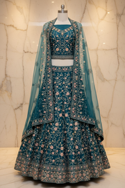 Semi Stitched -Bridal Lehenga Set - Elegant and Stunning Bridal Lehenga Set