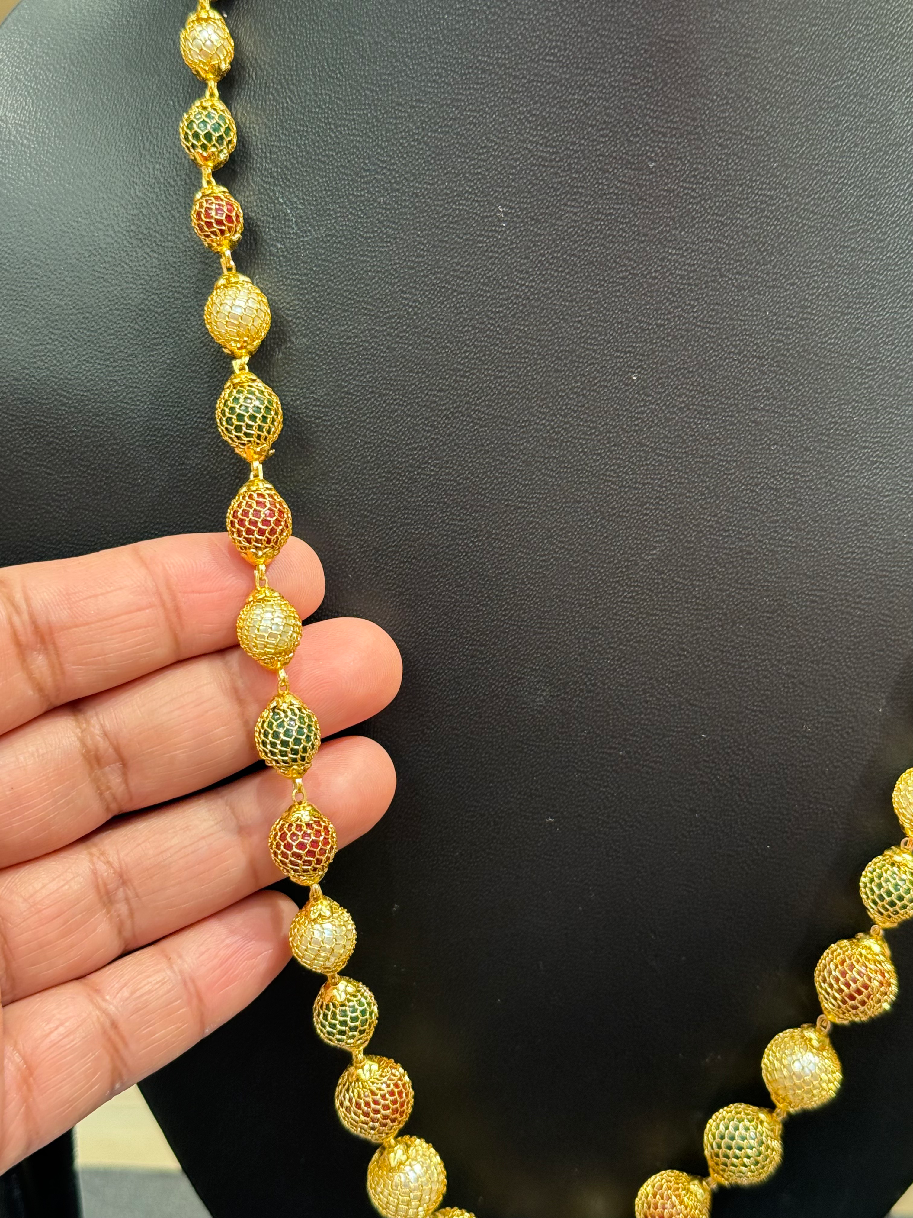 Multicolor- Long Mala image 1