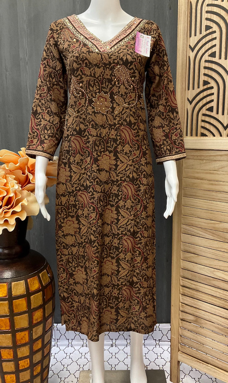 Pure Cotton Kalamkari Print Kurti image 0