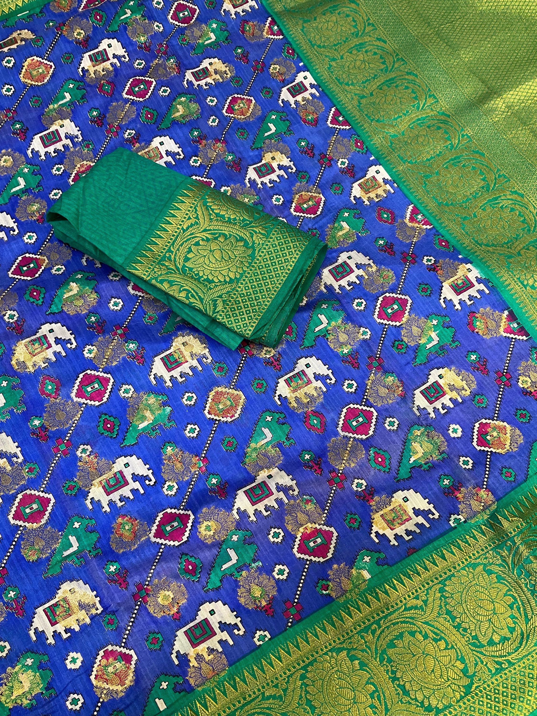 Patola Silk sarees image 5