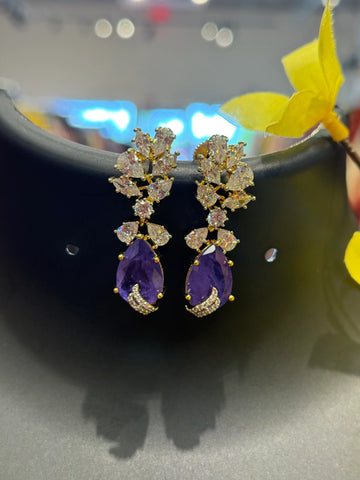 Party Wear CZ Earrings