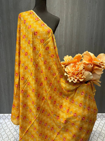Chinon Dupatta - Drape yourself in theVibrant Charm of our Chinon Dupatta