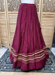 Satin Silk Lehenga Skirt - Party & Wedding Wear