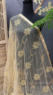 Gold Net/Sheer Duppatas