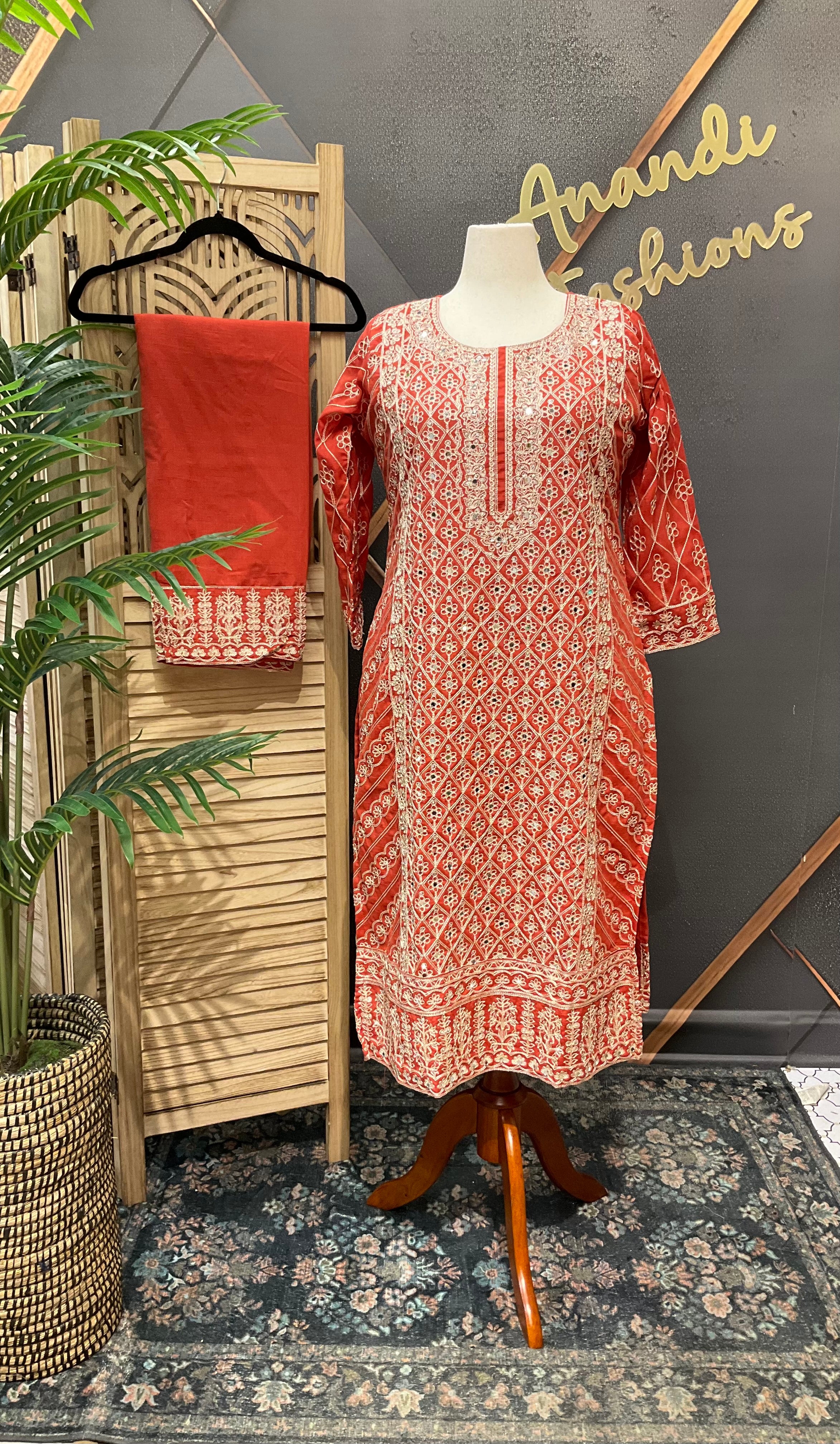 Size 44-Party wear Kurti set