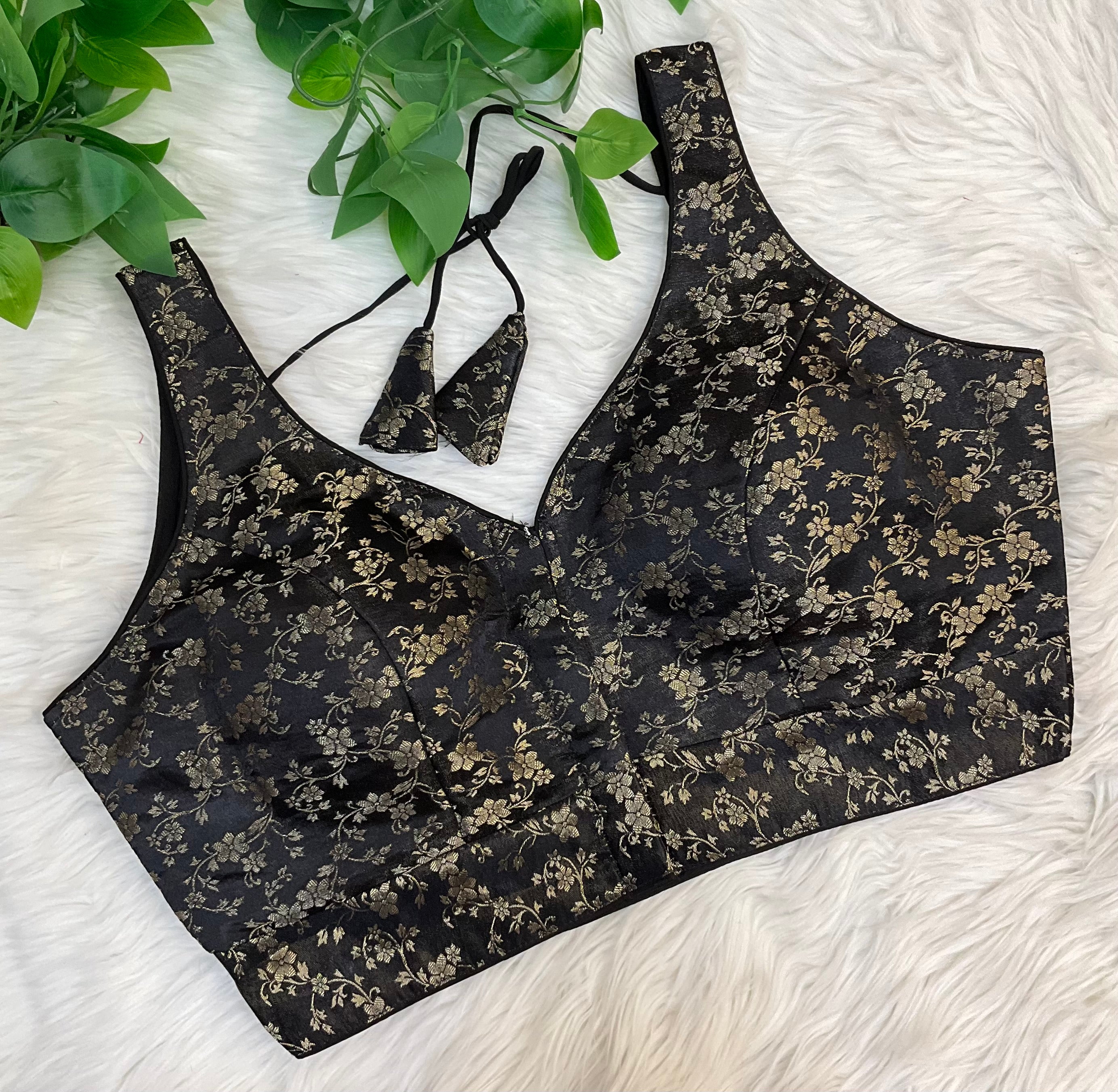 Soft Benarasi Blouses - Front Opening