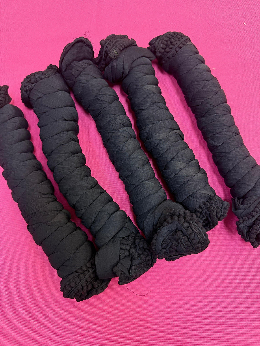 Black Chiffon Dupattas