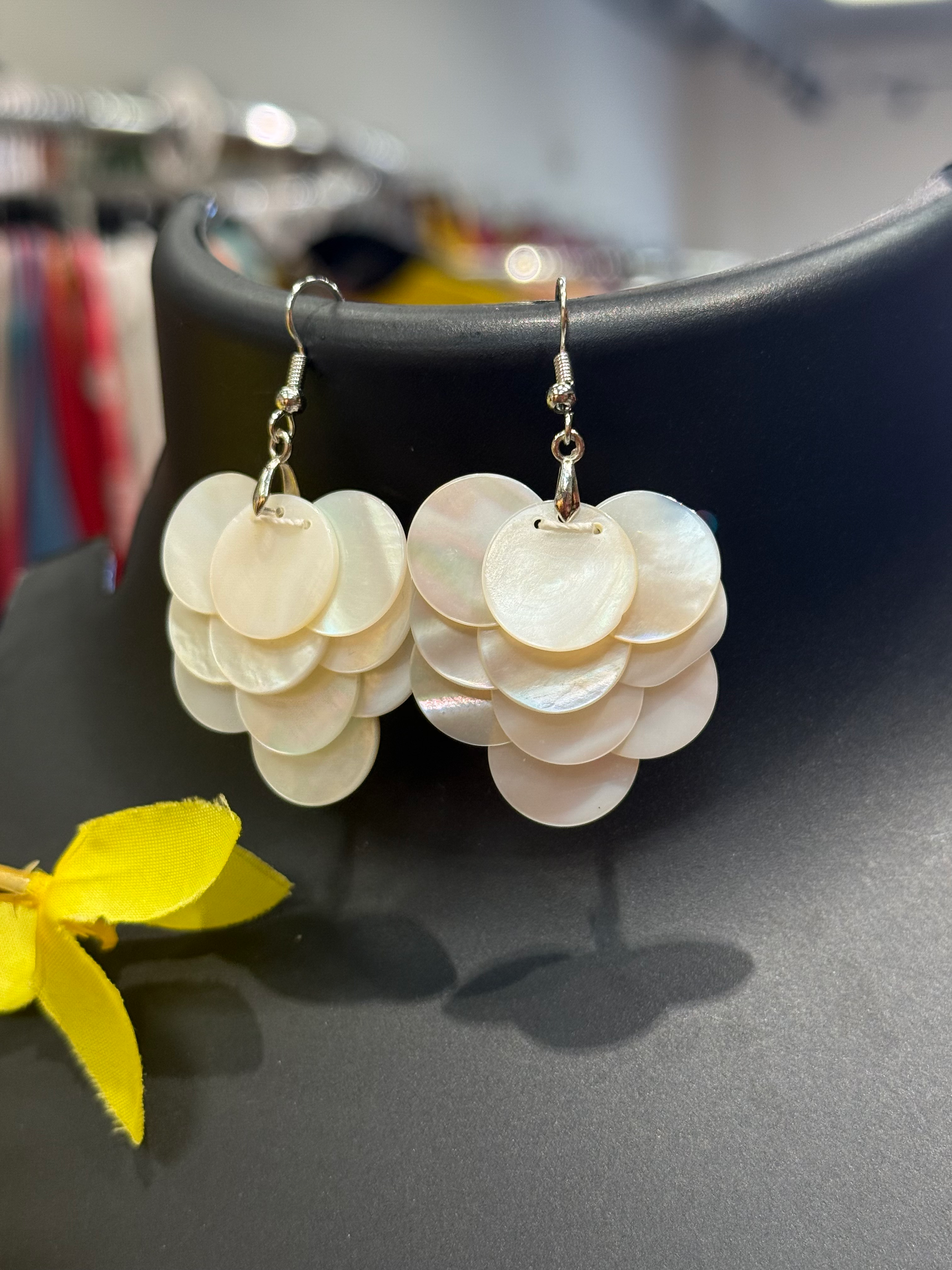 Shell Hanging Earrings image 1