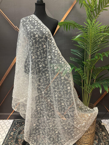 Soft Net Dupatta’s- Gold And Silver Color Dupattas