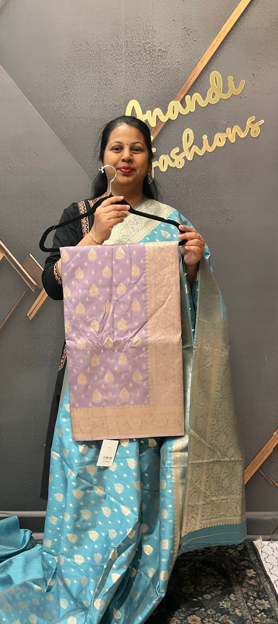 Pastel Shade Silk Saree