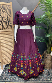 Navratri Special Cotton Chaniya Choli Set - Garba Dance Wear