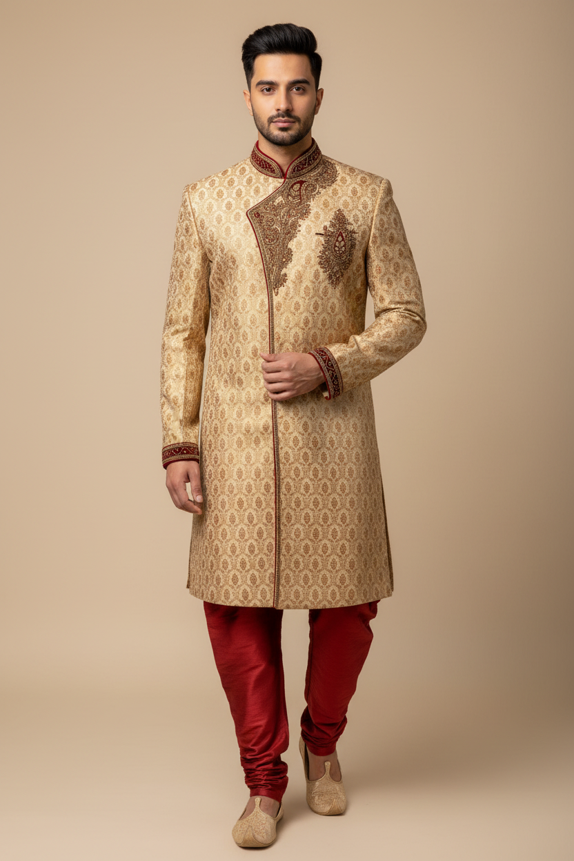 Men’s Bridal Sherwani Set