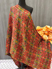 Chinon Dupattas - Soft Chinon Dupattas with Multicolor Designs