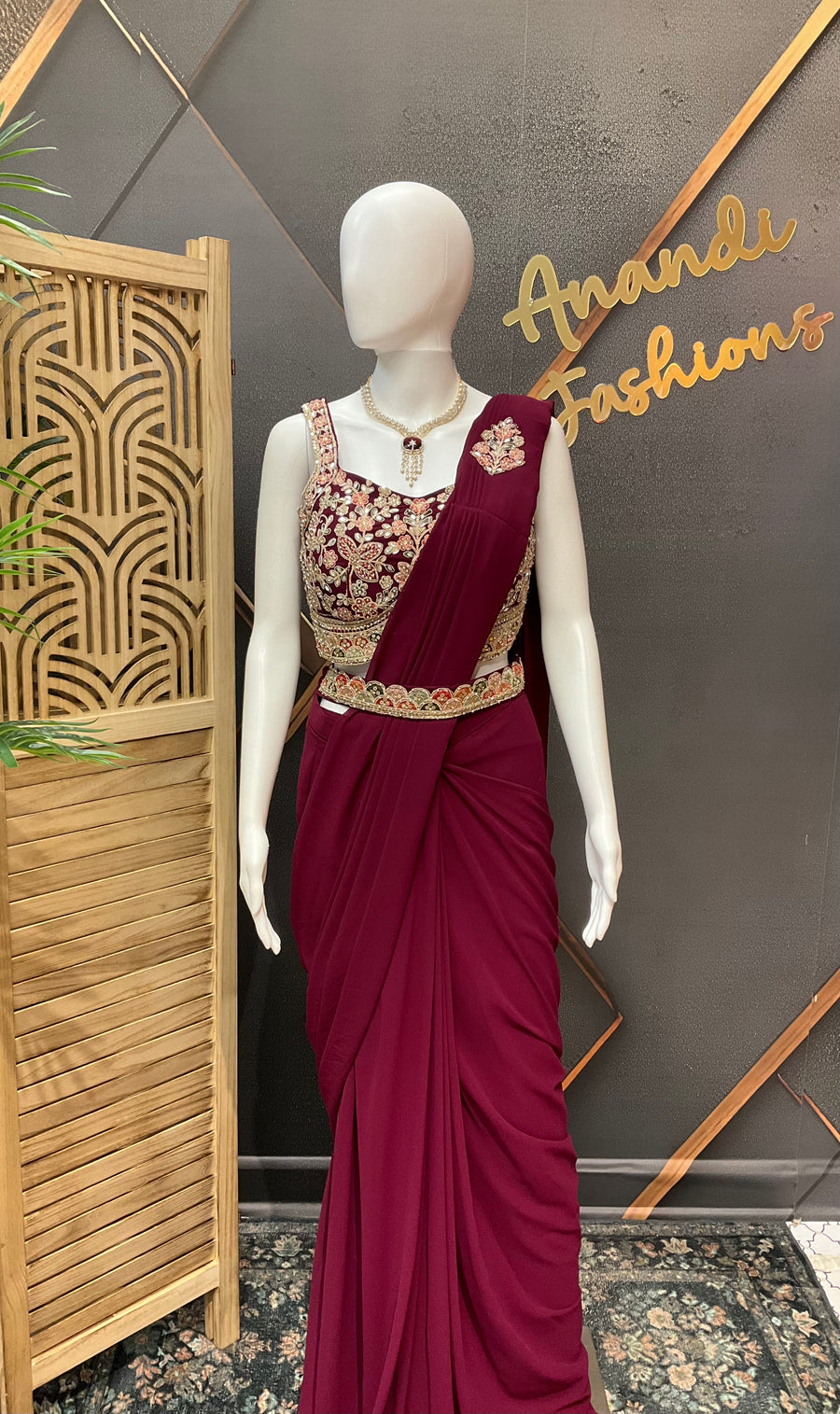 Ready to wear saree