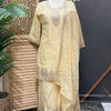 Size 44/Indian XXL - Party Wear Tissue Palazzo/Sharara set