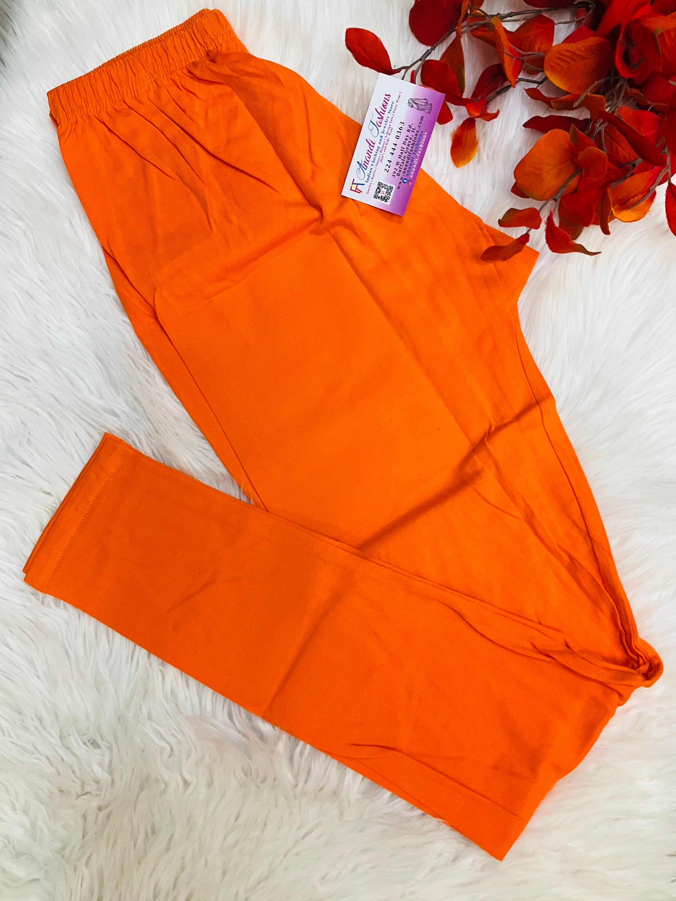 Orange legging image 1