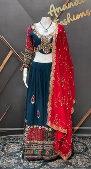 Premium quality-Garba Chaniya Bandhini Choli