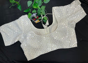 Size 44- Plus Size Georgette Foil Mirror Blouses