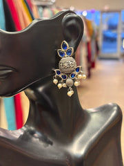 German Silver Earrings