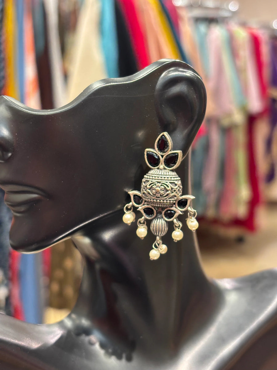 German Silver Earrings