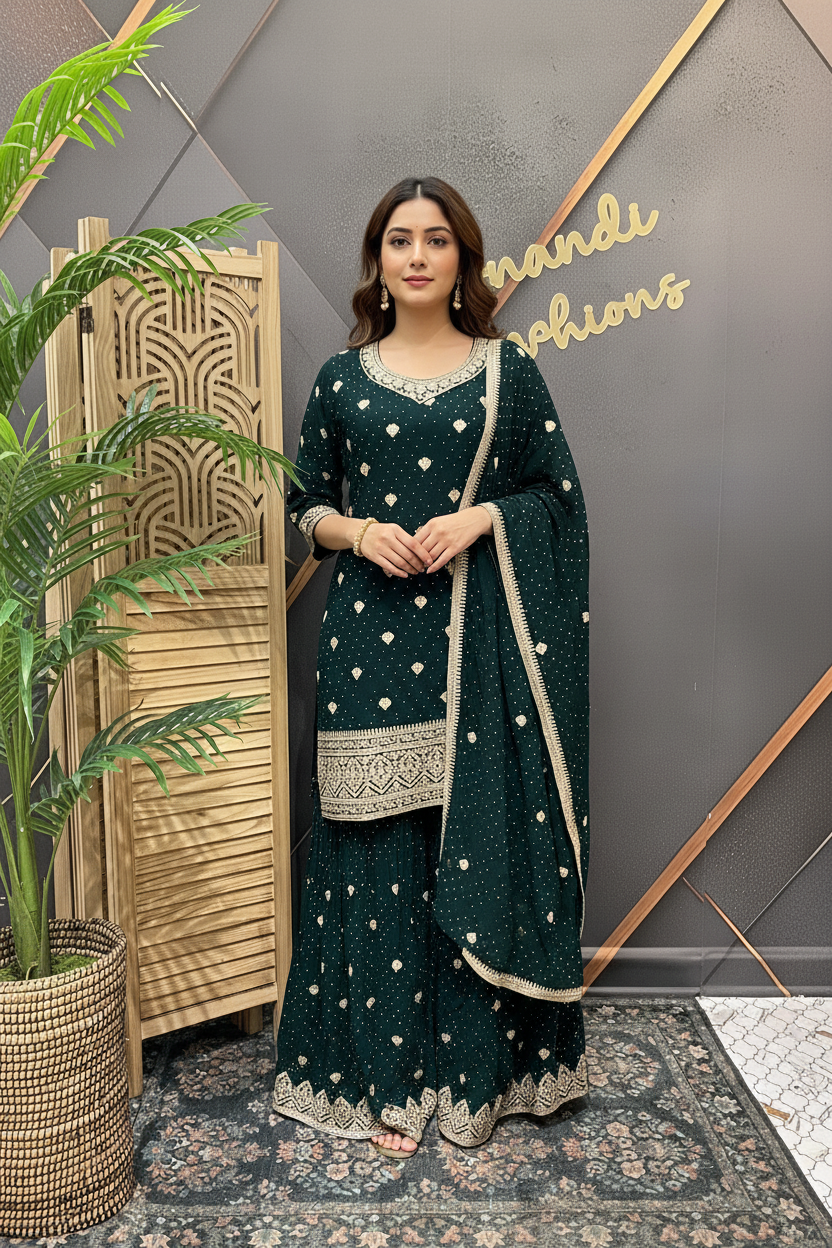 Plus size sharara sets - Size 44/46