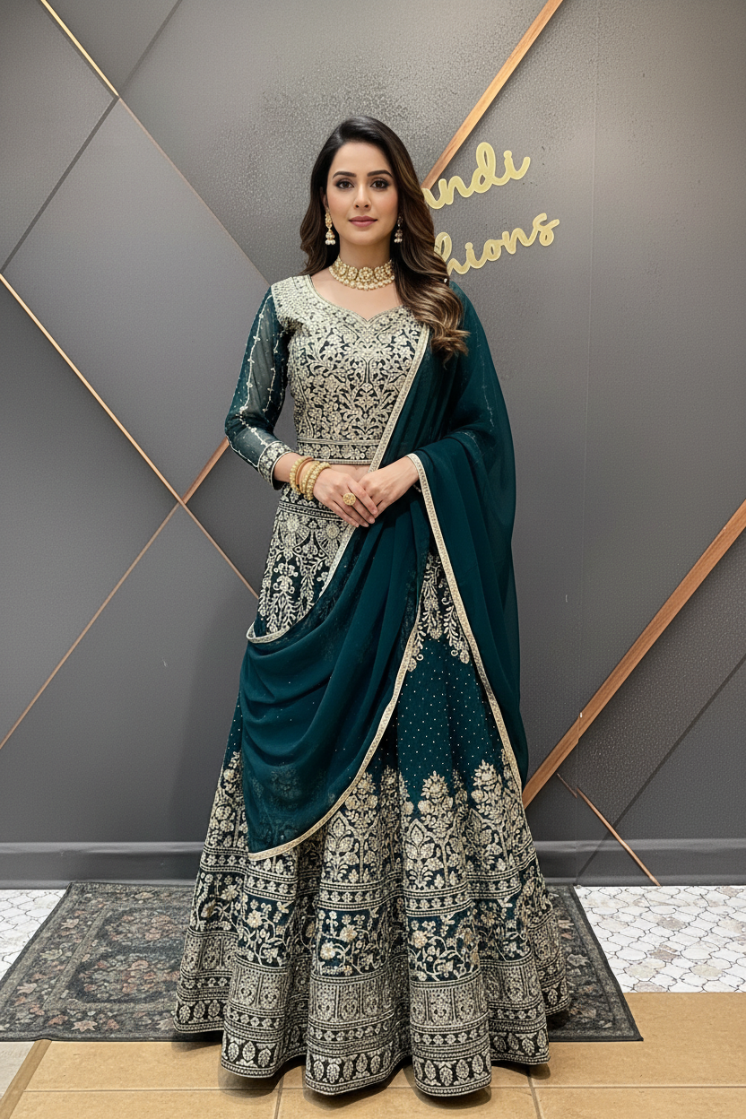 Party Wear Georgette Lehenga sets- Size 36/38