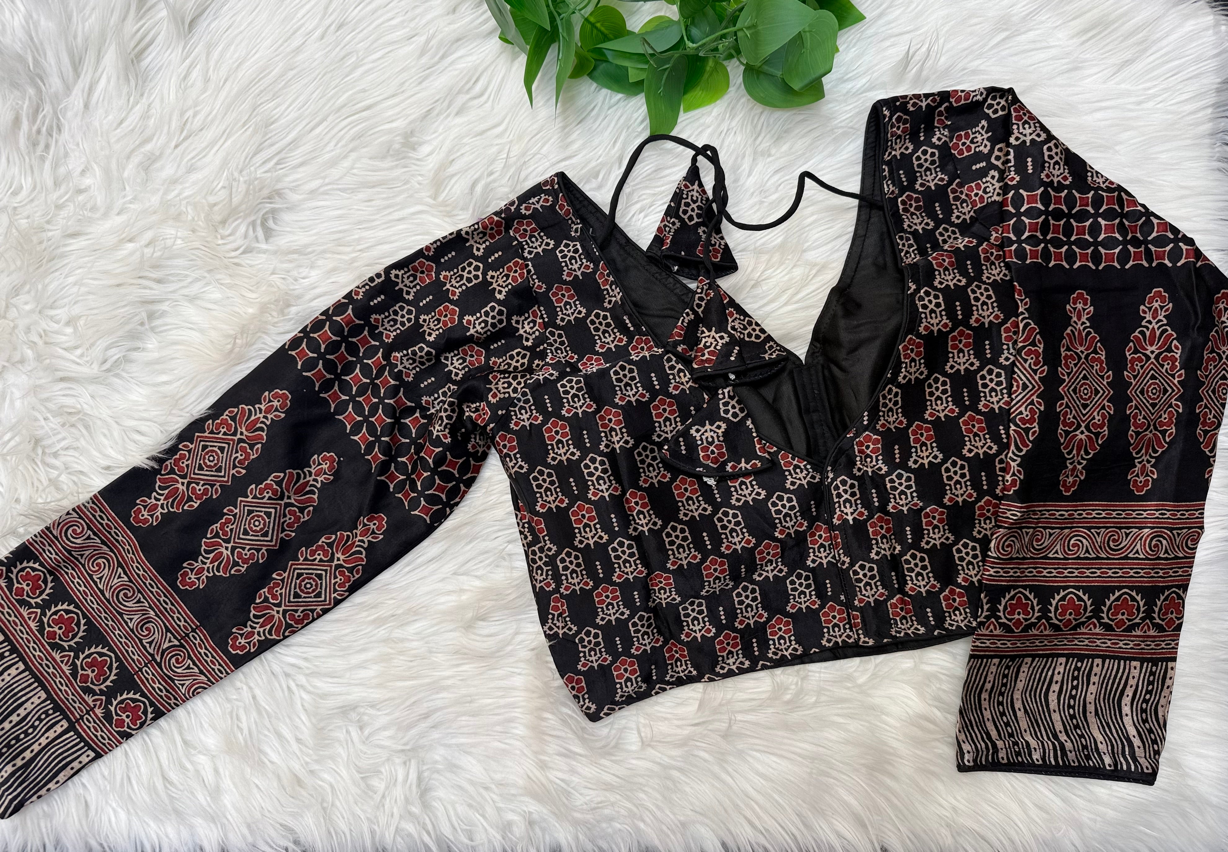 Gajji Silk - Full Sleeve Blouses