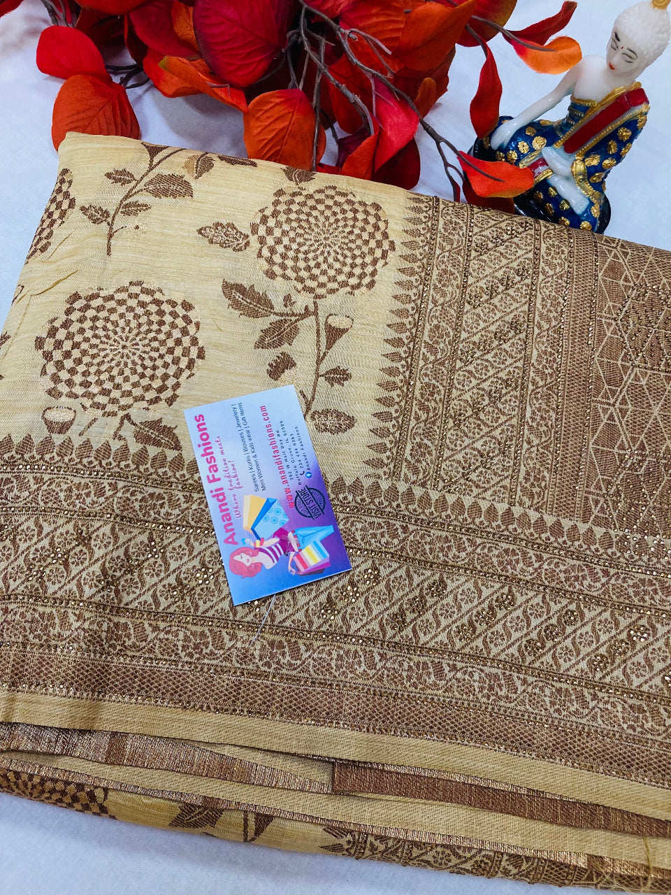 Silk Saree - Stunning TUSSAR SILK Sarees image 7