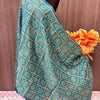 Chinon Dupatta - Colorful and stylish Crushed Chinon Dupata with Bandhani Print