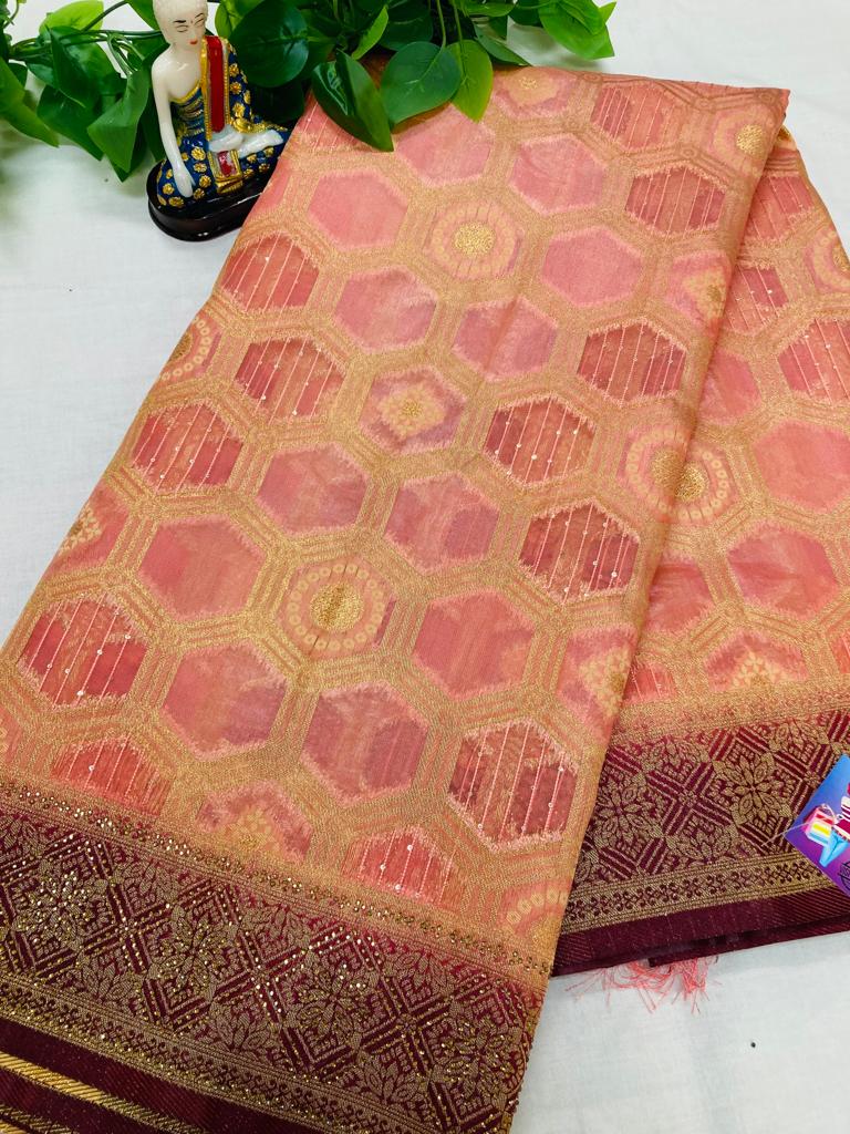 Banarasi Silk Saree - Traditional Banarasi Design with Modern Fashion image 4