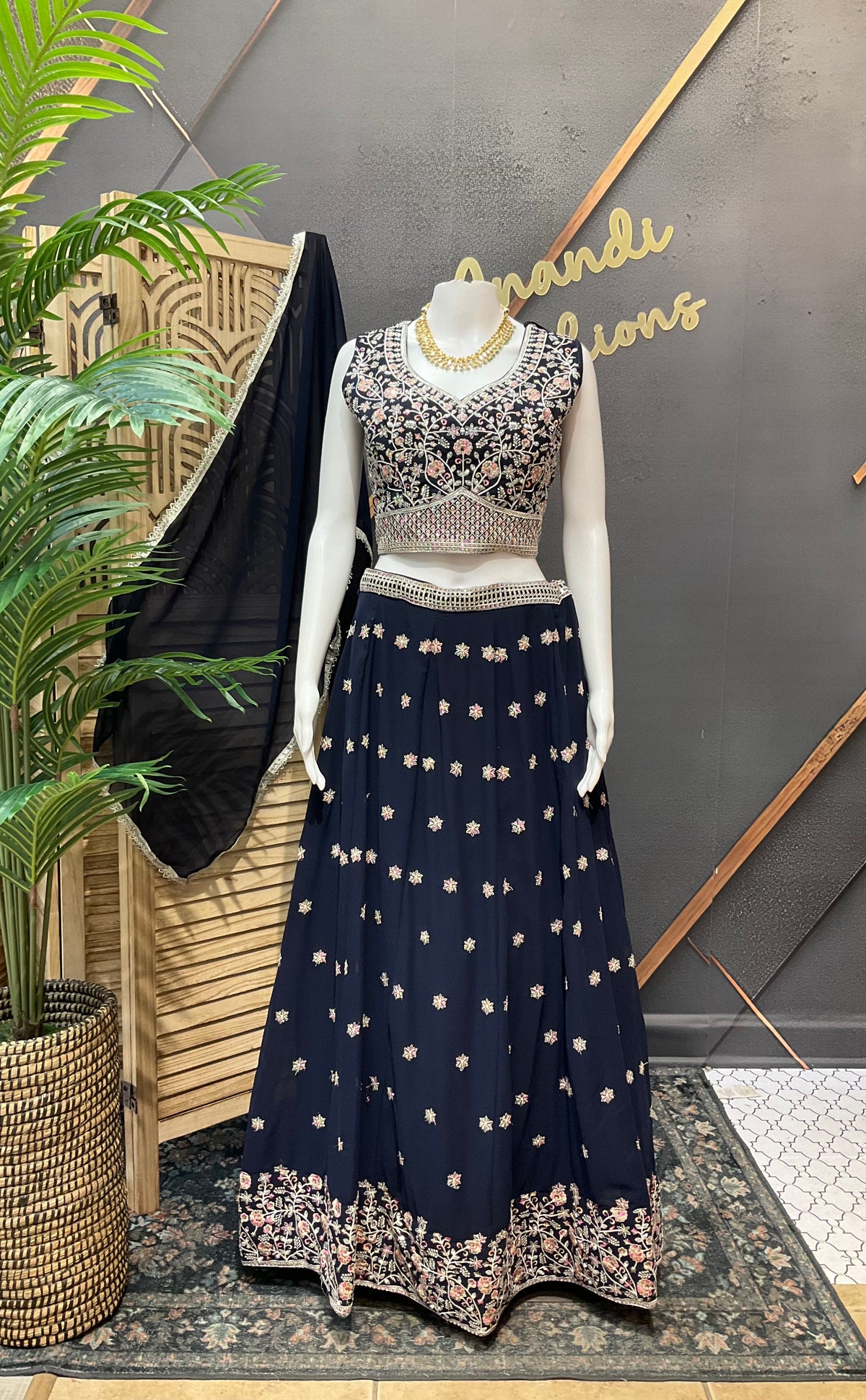 Georgette Lehenga sets - Size 40