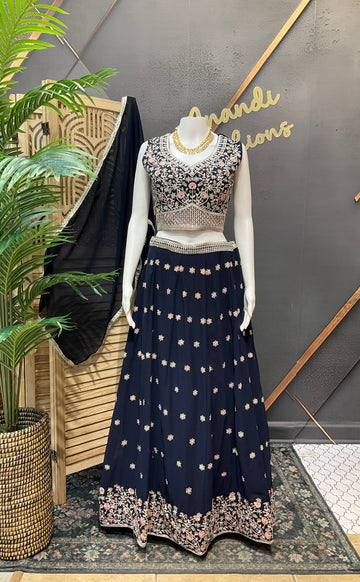 Georgette Lehenga sets - Size 40