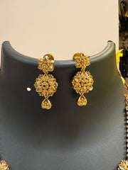 Antique Finish 2 Layer Necklace set