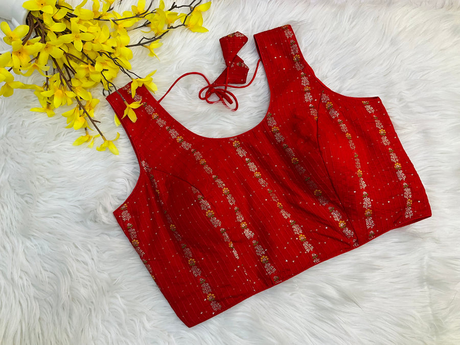 Back Opening Blouse