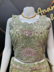 Party Wear Lehenga Set - Designer Heavy Work