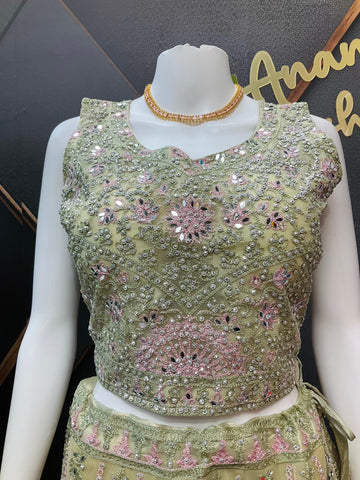Party Wear Lehenga Set - Designer Heavy Work