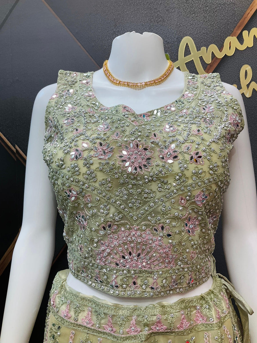 Party Wear Lehenga Set - Designer Heavy Work