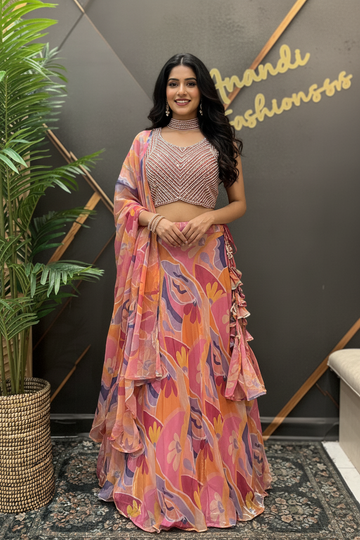 Size 42-Party Wear Lehenga set