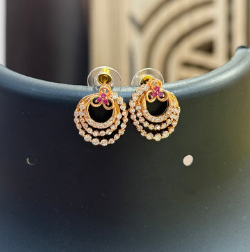 Party Wear - Rose Gold Necklace set