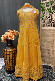 Plus Size - Party wear floor length dress- Size 56/58