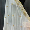 Georgette Dupattas with foil mirror