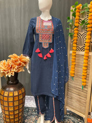 Size 38/US XS-Khadi Cotton Dhoti set