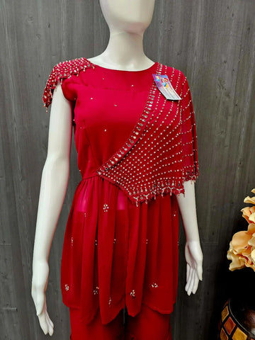 Sharara Dress Size 38 - Indian Party Wear with Embellishments