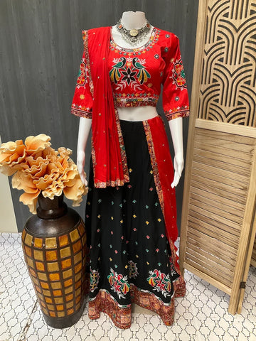 Garba Special Chaniya Choli Lehenga Set - Navratri Dance Wear
