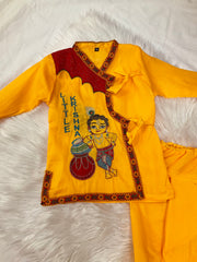 Krishna outfit with Embroidery work