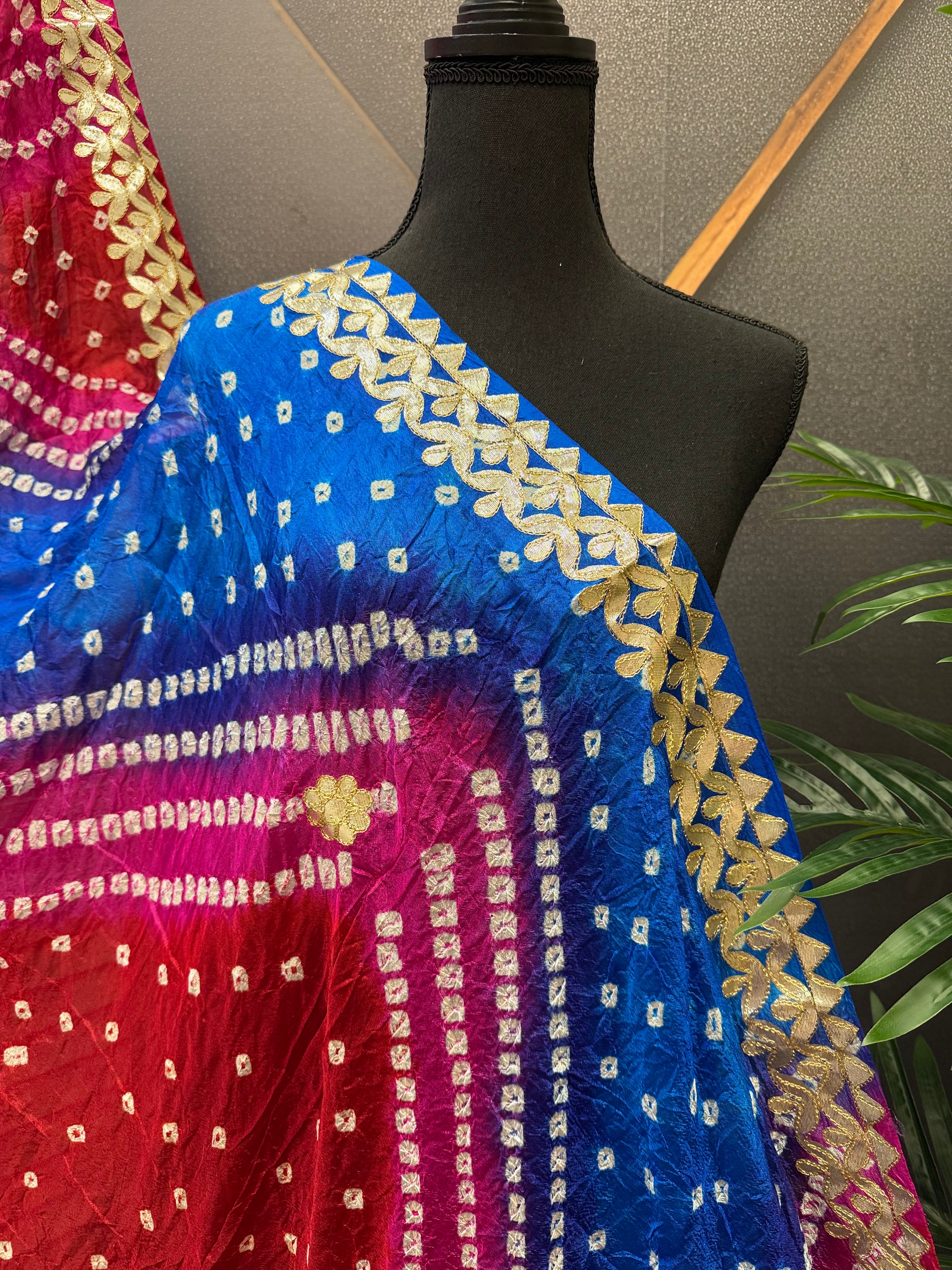 Multicolor Bandhani Dupattas