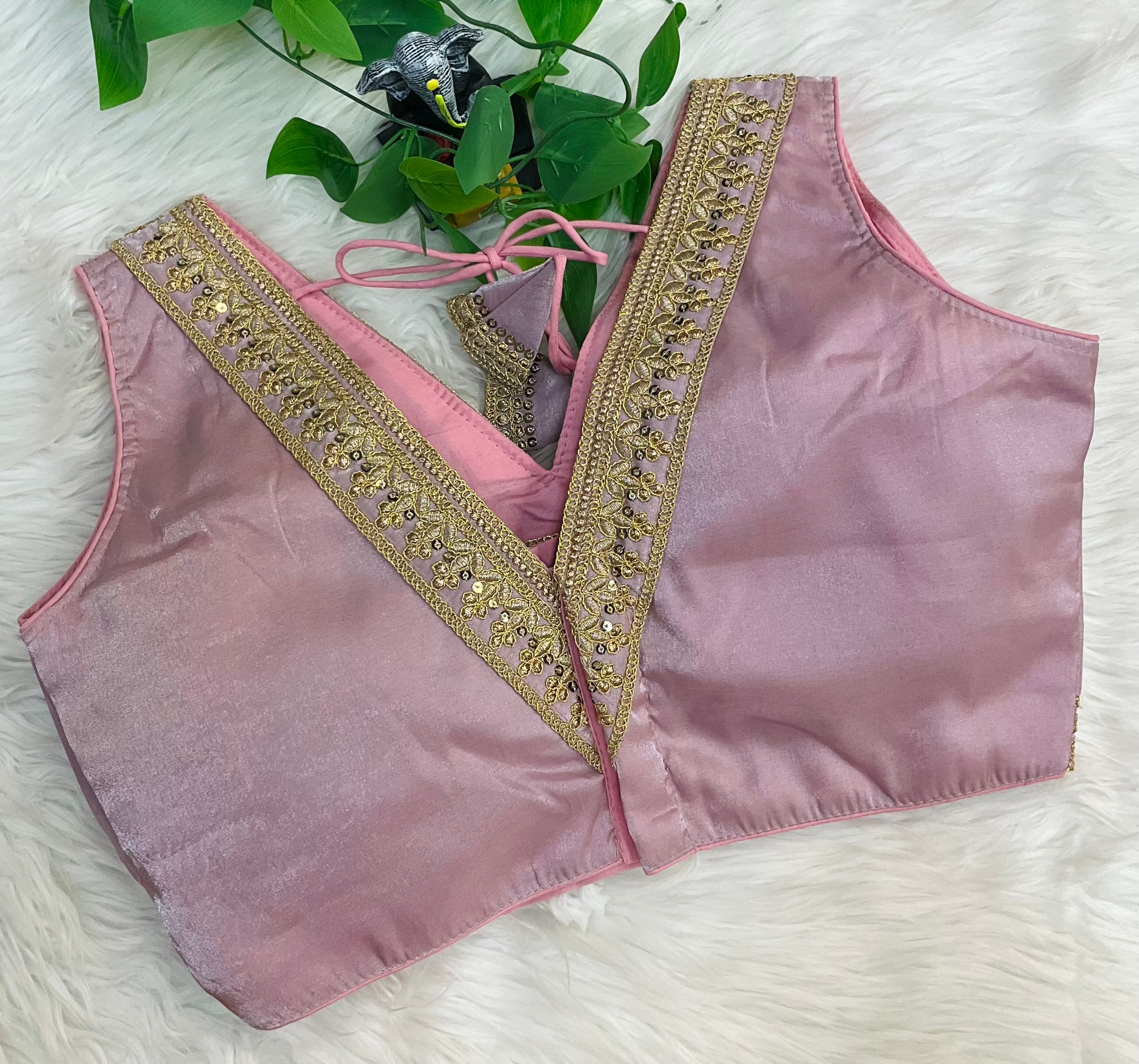 Fancy Baby Pink Blouse