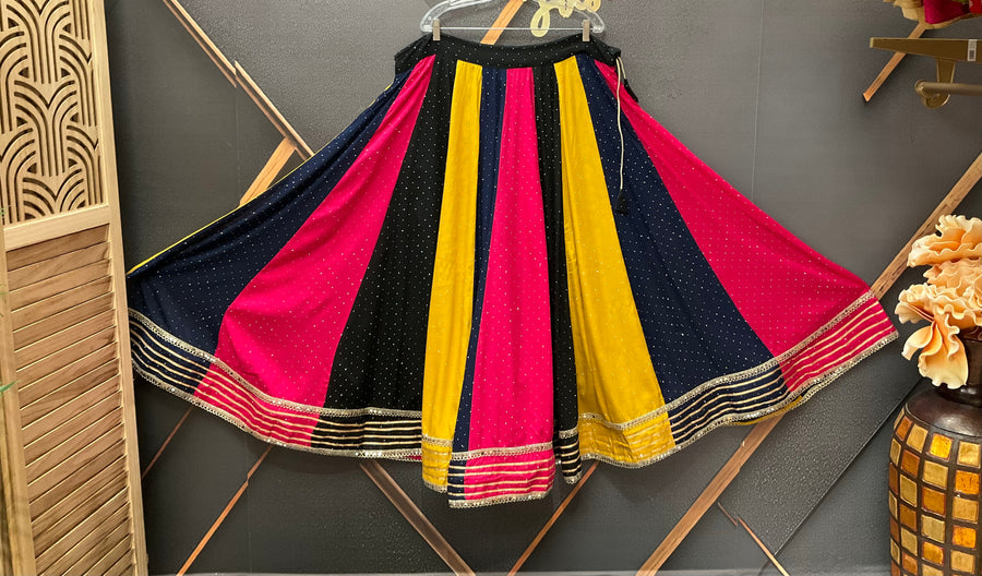 Pure Cotton Multicolor Skirt