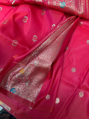 Silk Saree with Meenakari Weaving